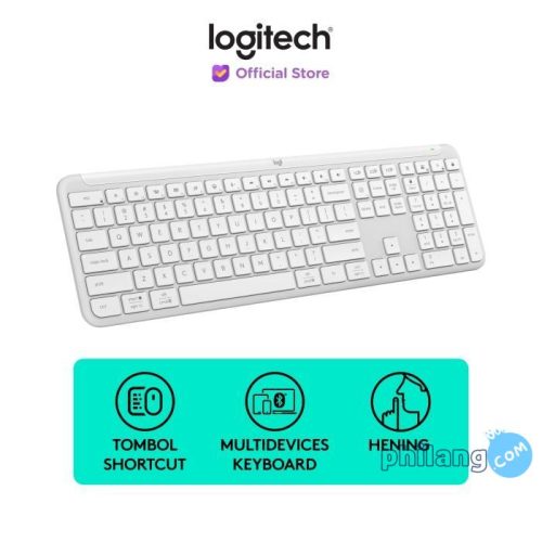Logitech K650 Wireless Keyboard - Off White 920-010987