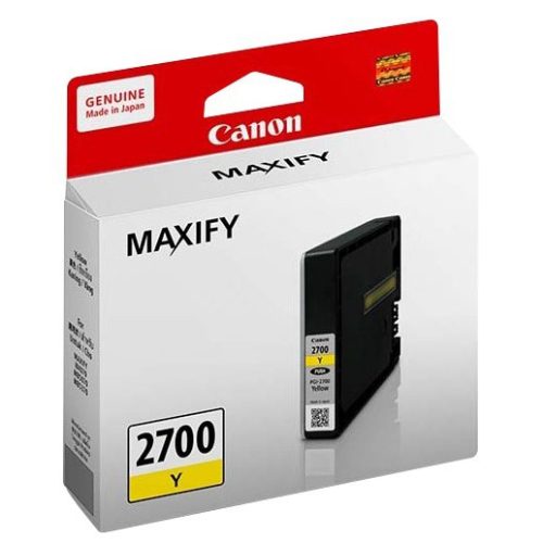 Canon Ink Cartridge PGI-2700 Yellow