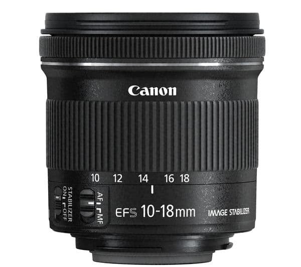 Canon Lens EF-S 10-18mm f/4.5-5.6 IS STM