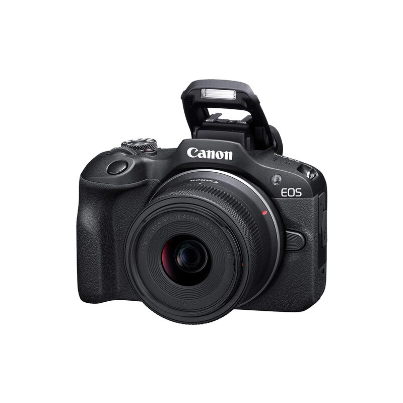 Canon EOS R100 with lens 18-45mm STM