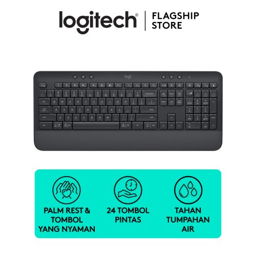 Logitech K650 Wireless Keyboard - Graphite 920-010955