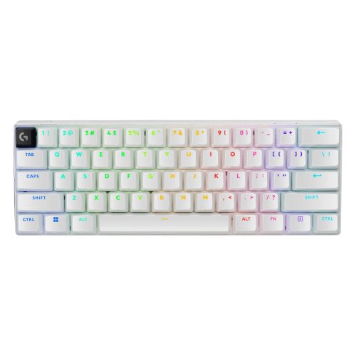 Logitech PRO X 60 LIGHTSPEED Wireless Gaming Keyboard (Tactile) - White 920-011935