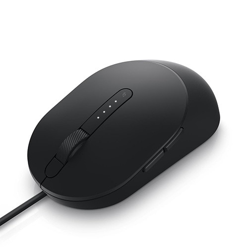 Dell Laser Wired Mouse MS3220 - Black 570-ABDU
