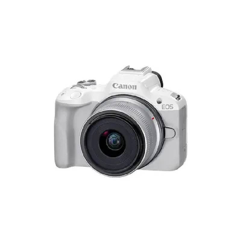 Canon EOS R50 with Lens RF-S 18-45 STM White