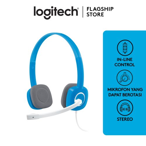 Logitech H150 headset - Sky Blue 981-000454