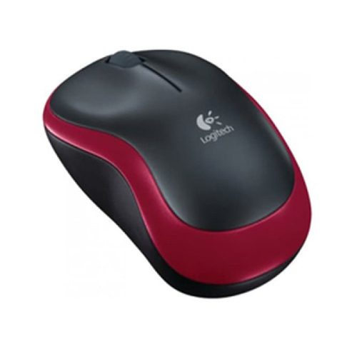 Logitech M185 Wireless Mouse - Red 910-002503