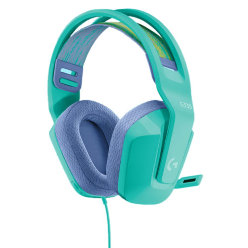 Logitech G335 7.1 Lightspeed Wired Gaming Headset - Mint 981-001025