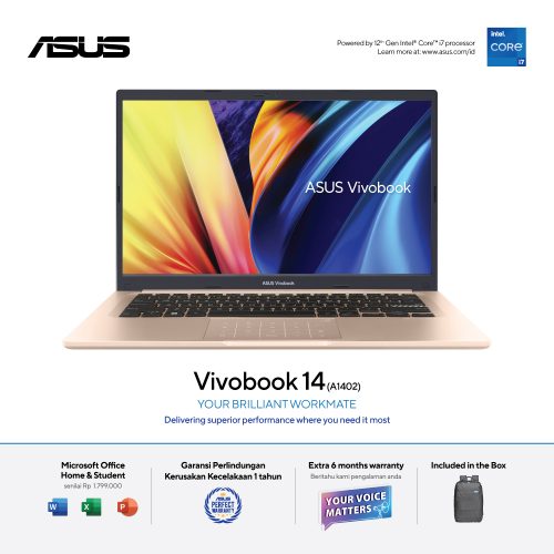Asus Vivobook 14 A1402ZA-VIPS752 90NB0WP3-M00850