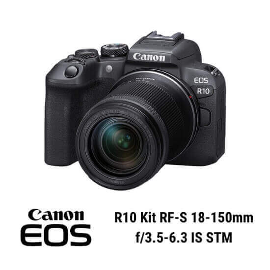 Canon EOS R10 with Lens RF-S 18-150 STM