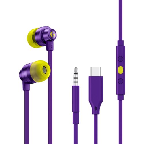 Logitech G333 Gaming Earphone - Purple 981-000937
