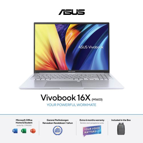 Asus VivoBook 16X M1603QA-VIPS753 90NB0Y81-M00FD0