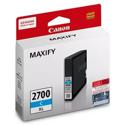 Canon Ink Cartridge PGI-2700 Yellow XL