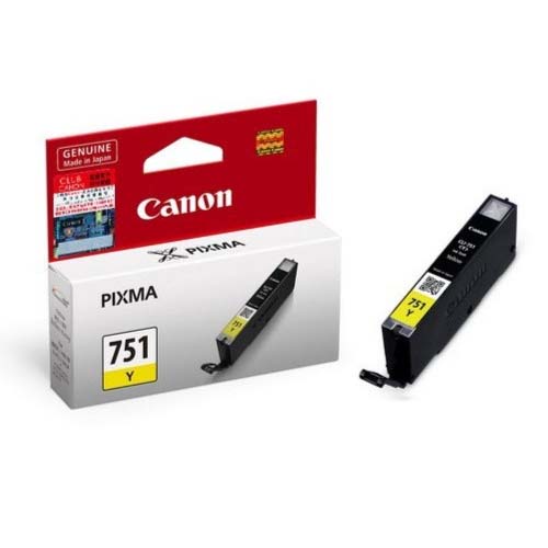 Canon Ink Cartridge CLI-751 Yellow