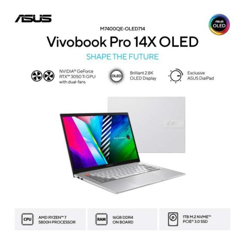 Asus Vivobook Pro 14X OLED M7400QE-OLED713 90NB0V51-M01450