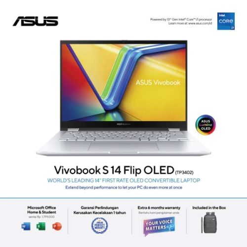 Asus Vivobook S 14 Flip OLED TP3402VA-OLEDS752M 90NB10W2-M00KX0