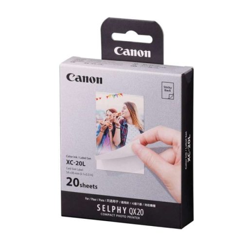 Canon Paper for SELPHY QX20 (20 Sheet)