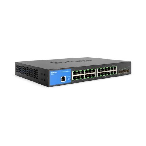 Linksys LGS328C L2 SMART SWITCH, 24-PORT + 4-SFP+ 10GBPS BUSINESS GIGABIT SWITCH
