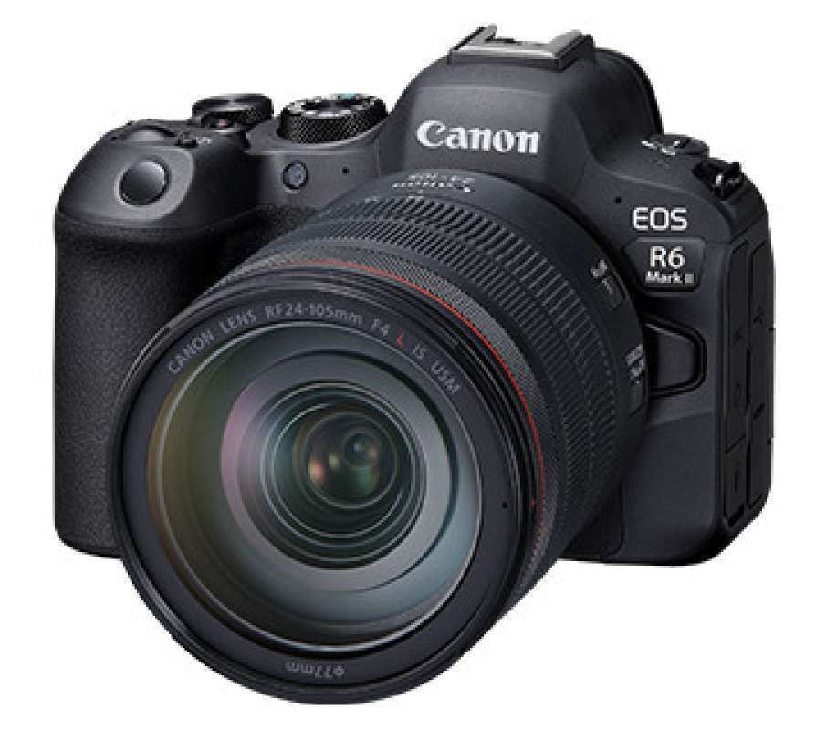 Canon EOS R6 mark II with lens 24-105mm IS STM