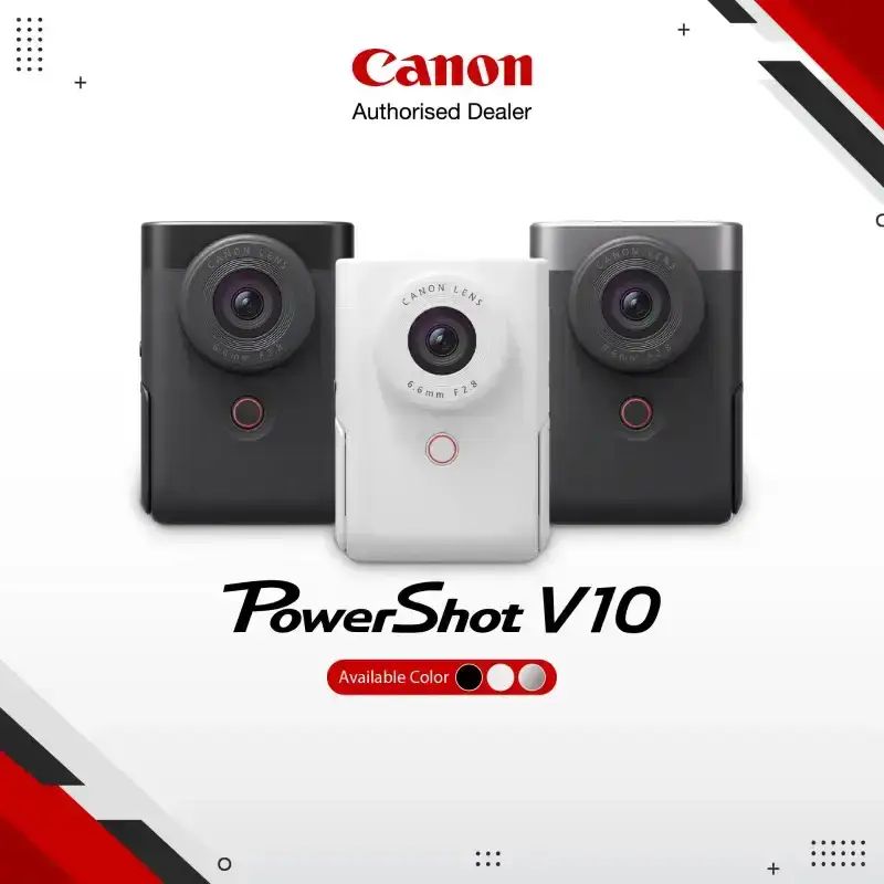 Canon PowerShot V10 White