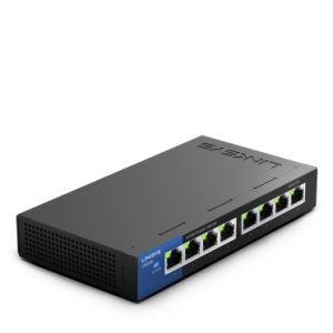 Linksys LGS124P SWITCH, POE, GIGABIT, UNMANAGED, 24-PORT