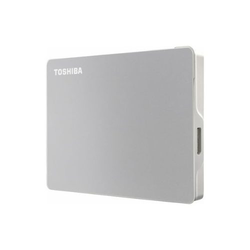 Toshiba Canvio Flex Portable Hard Drive 4TB Silver HDTX140ASCCA