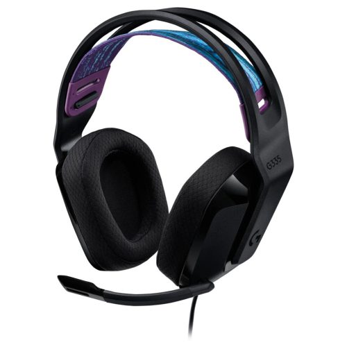 Logitech G335 7.1 Lightspeed Wired Gaming Headset - Black 981-000979