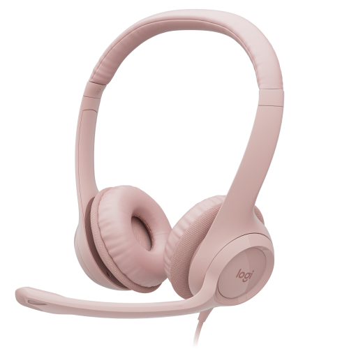 Logitech H390 USB Headset - Rose 981-001282