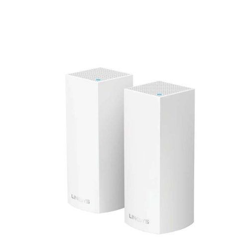 Linksys WHW0302 VELOP 2 PACK MESH NETWORK, TRIBAND AC4400,MU-MIMO