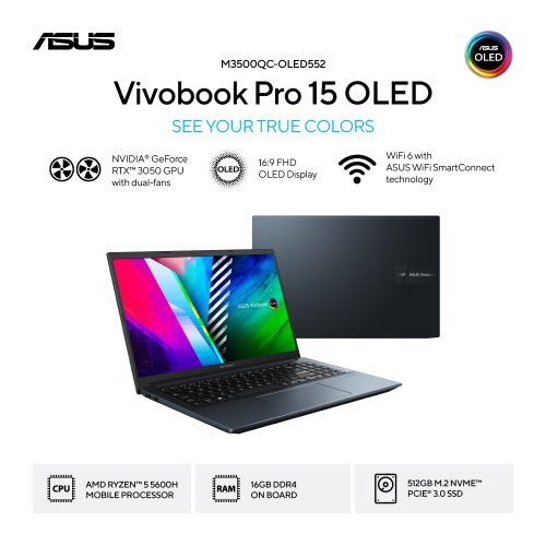 Asus Vivobook Pro 14 OLED M3500QC-OLED956 90NB0UT2-M04850